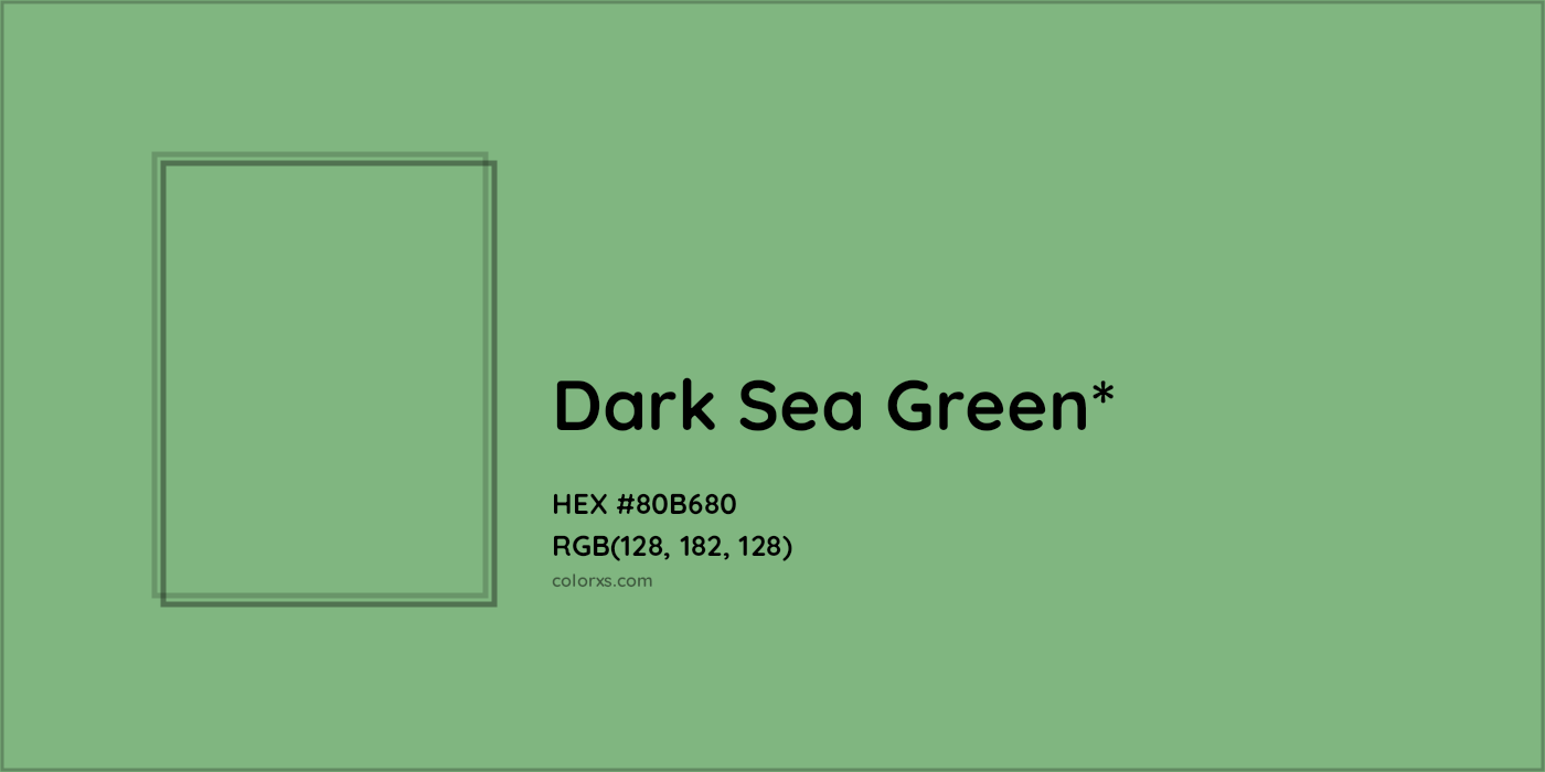 HEX #80B680 Color Name, Color Code, Palettes, Similar Paints, Images