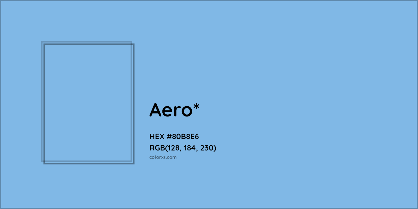 HEX #80B8E6 Color Name, Color Code, Palettes, Similar Paints, Images