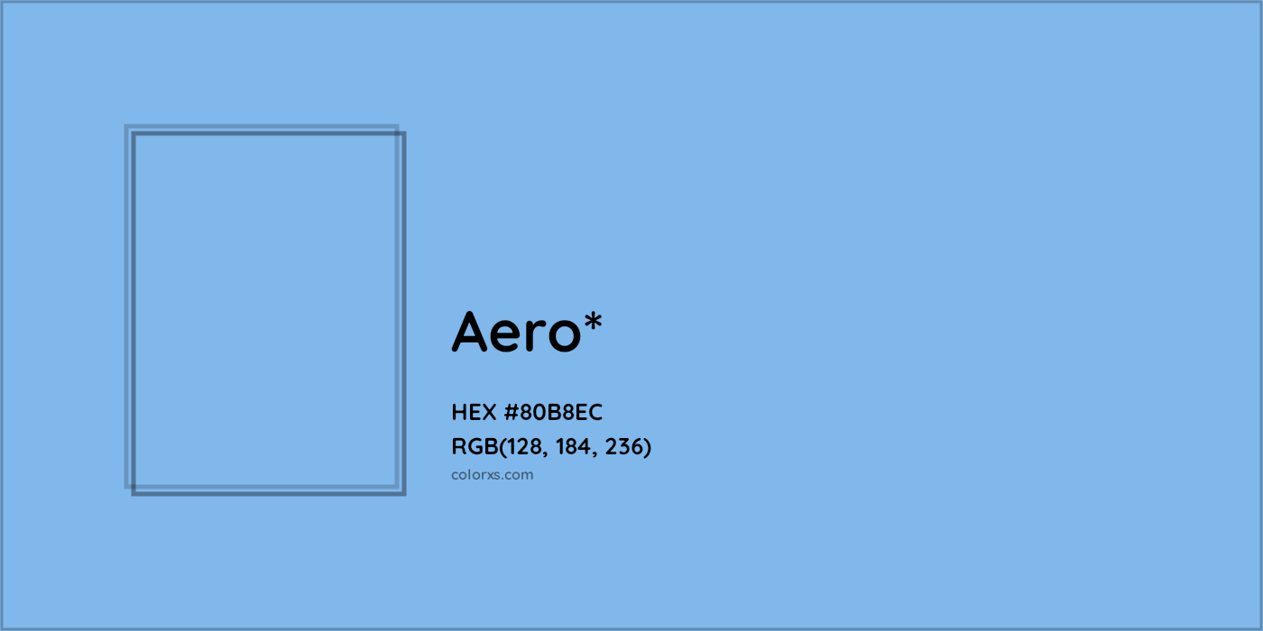 HEX #80B8EC Color Name, Color Code, Palettes, Similar Paints, Images