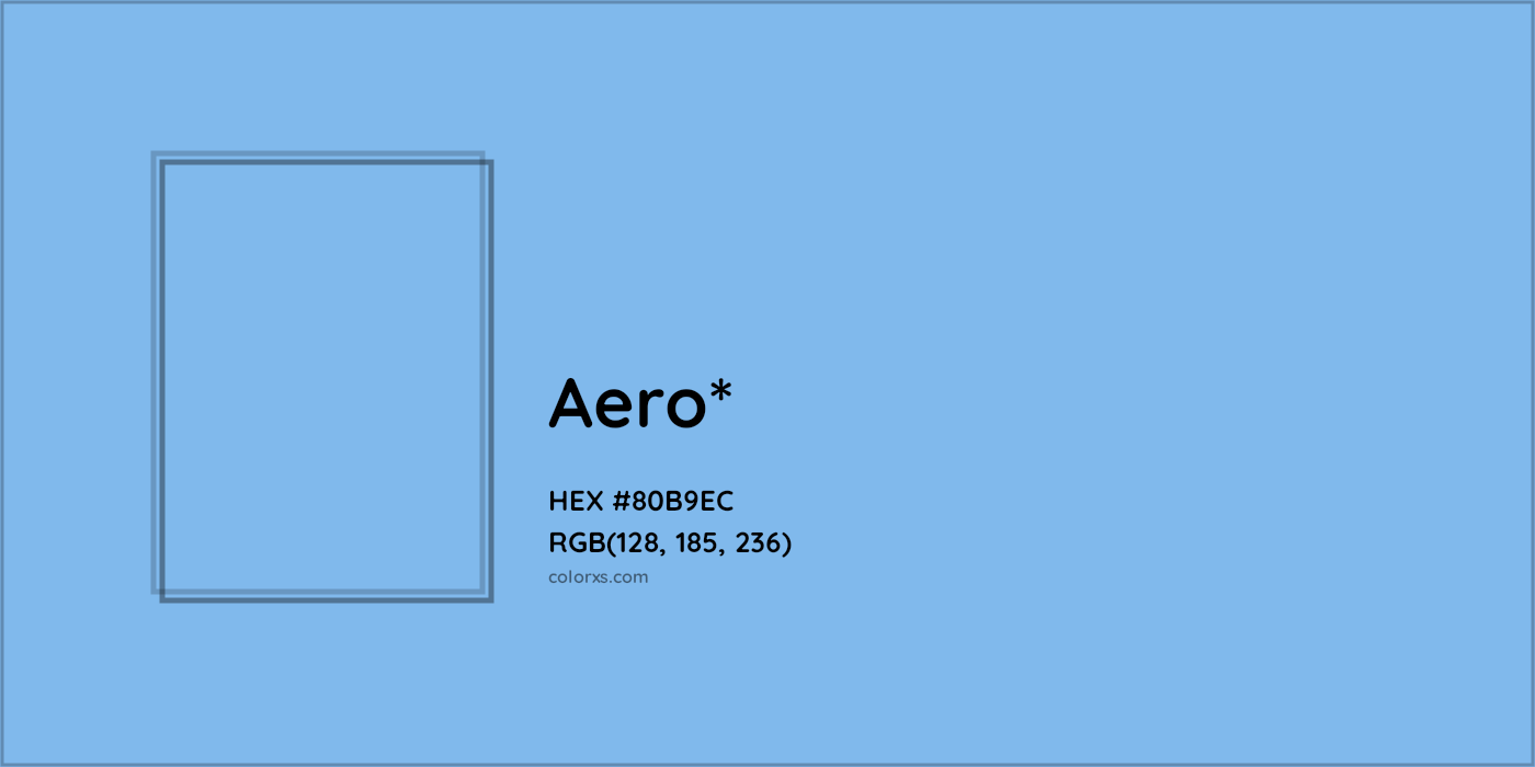 HEX #80B9EC Color Name, Color Code, Palettes, Similar Paints, Images