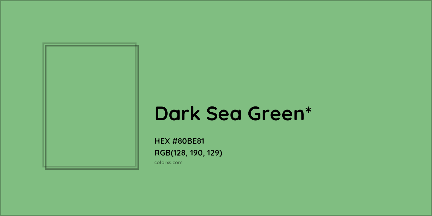 HEX #80BE81 Color Name, Color Code, Palettes, Similar Paints, Images