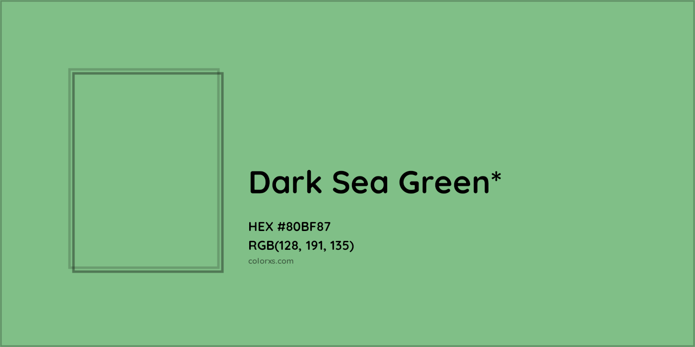 HEX #80BF87 Color Name, Color Code, Palettes, Similar Paints, Images