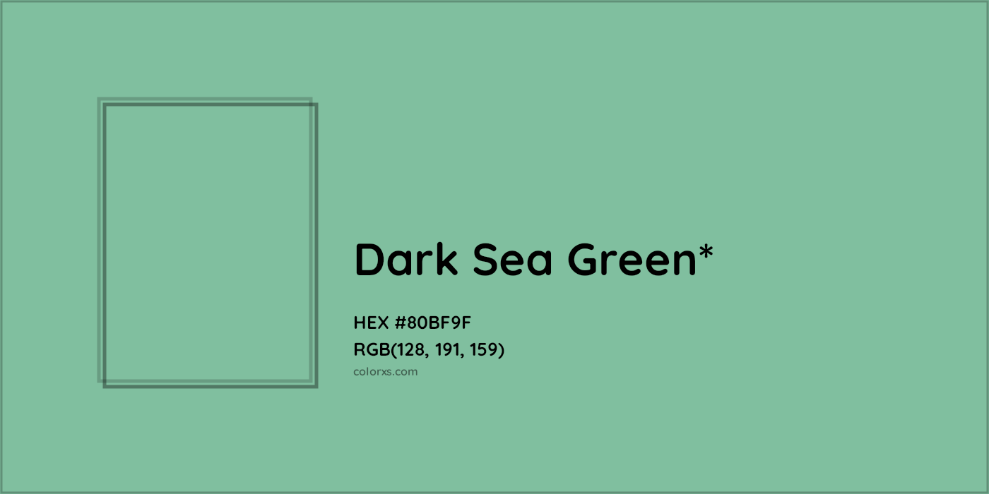 HEX #80BF9F Color Name, Color Code, Palettes, Similar Paints, Images