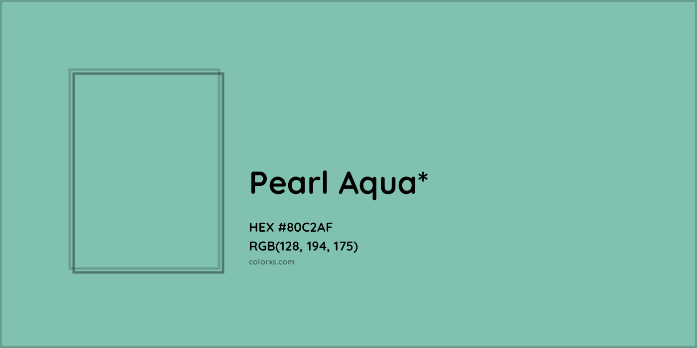 HEX #80C2AF Color Name, Color Code, Palettes, Similar Paints, Images