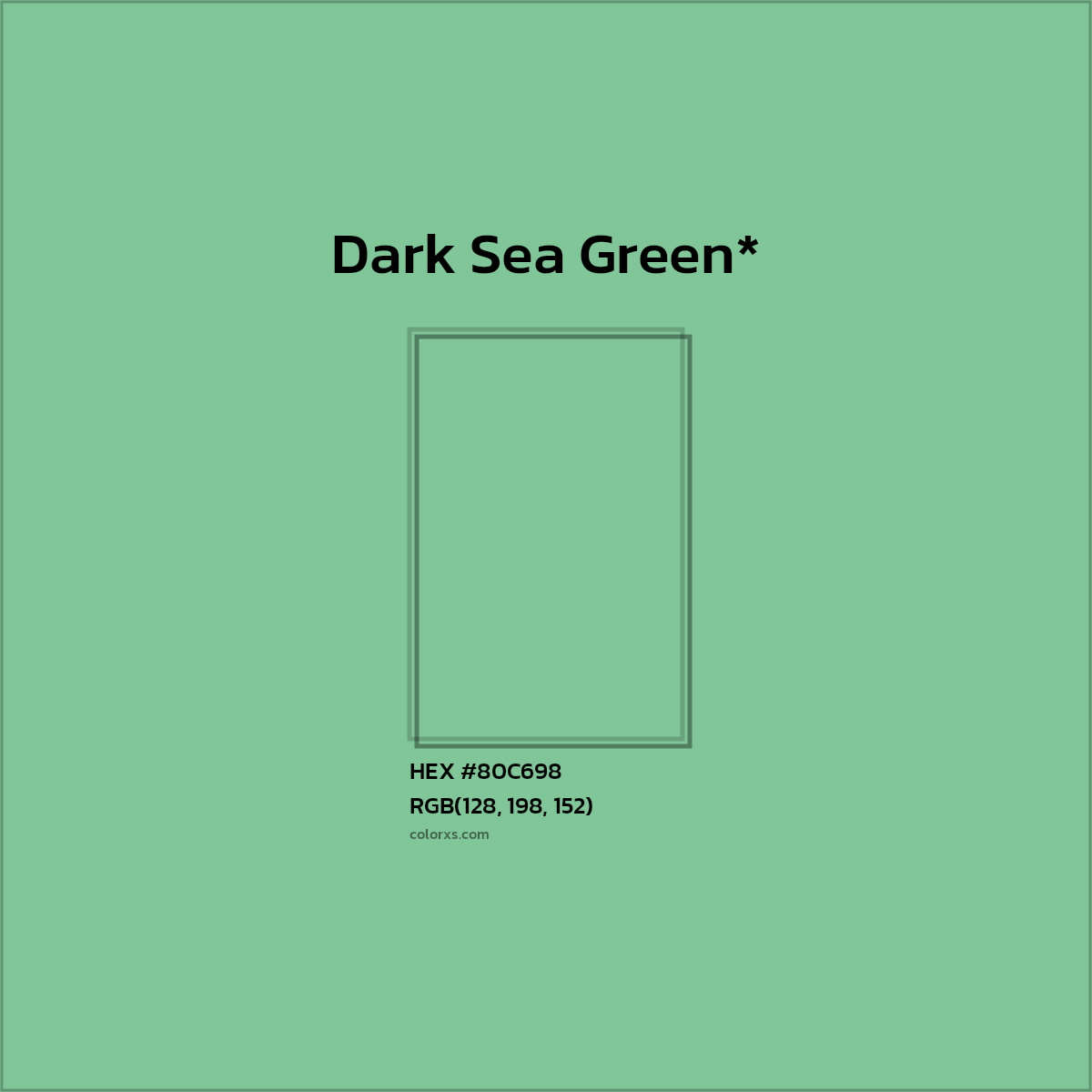 HEX #80C698 Color Name, Color Code, Palettes, Similar Paints, Images