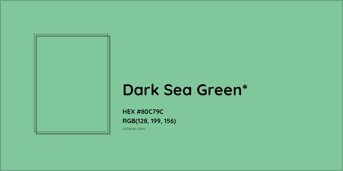 HEX #80C79C Color Name, Color Code, Palettes, Similar Paints, Images