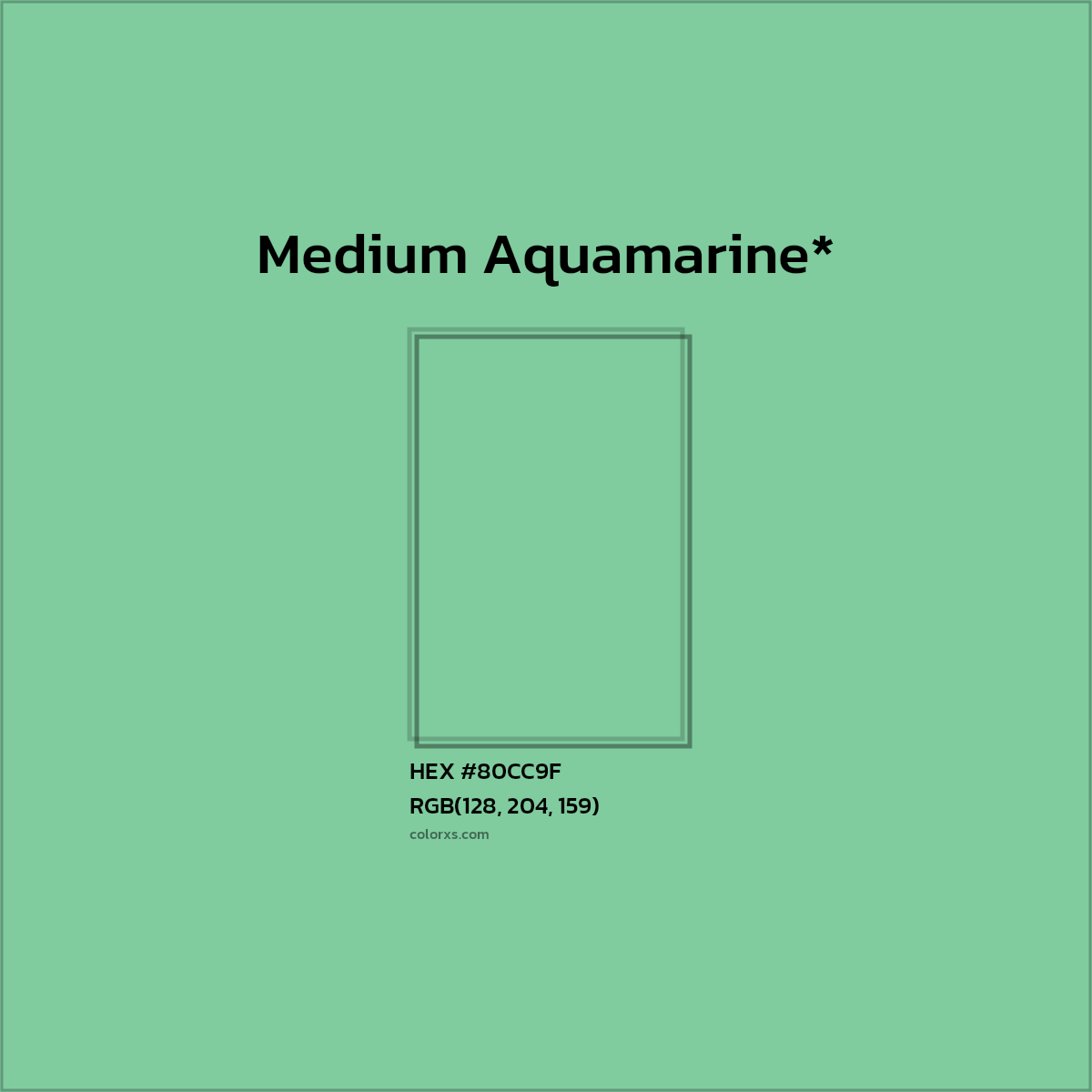 HEX #80CC9F Color Name, Color Code, Palettes, Similar Paints, Images