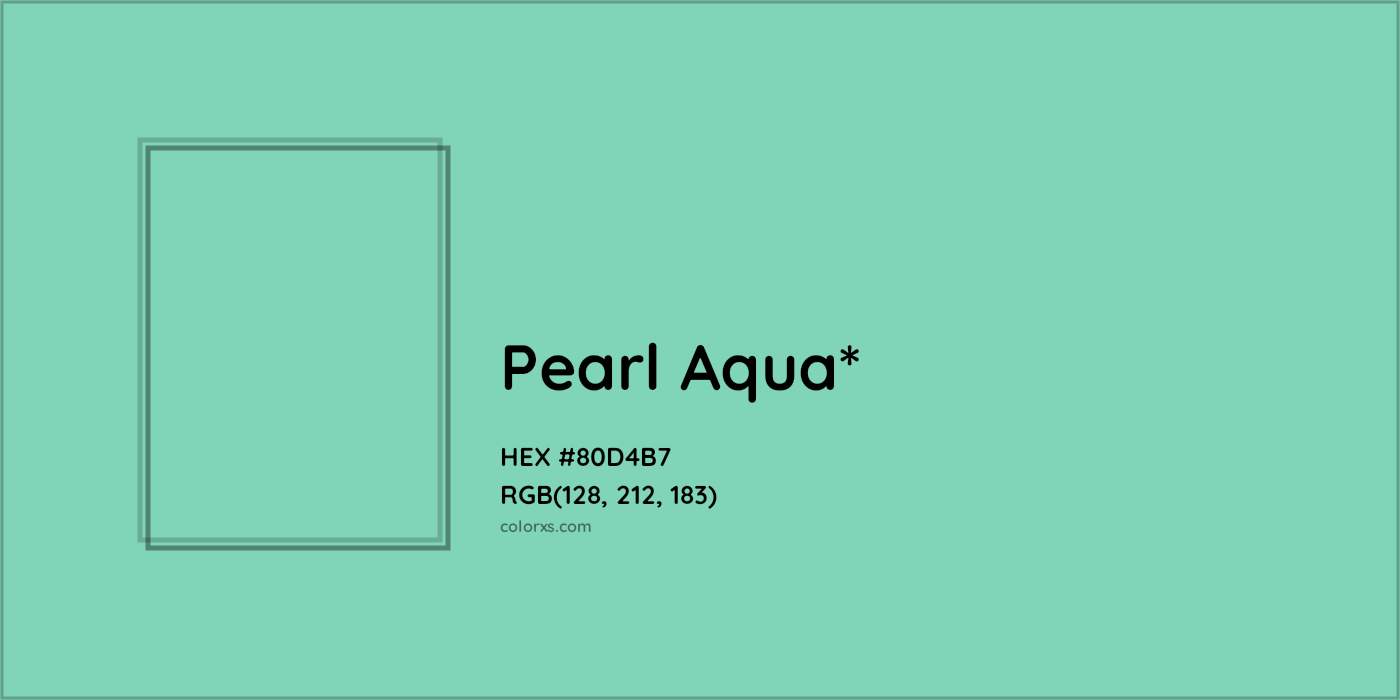 HEX #80D4B7 Color Name, Color Code, Palettes, Similar Paints, Images