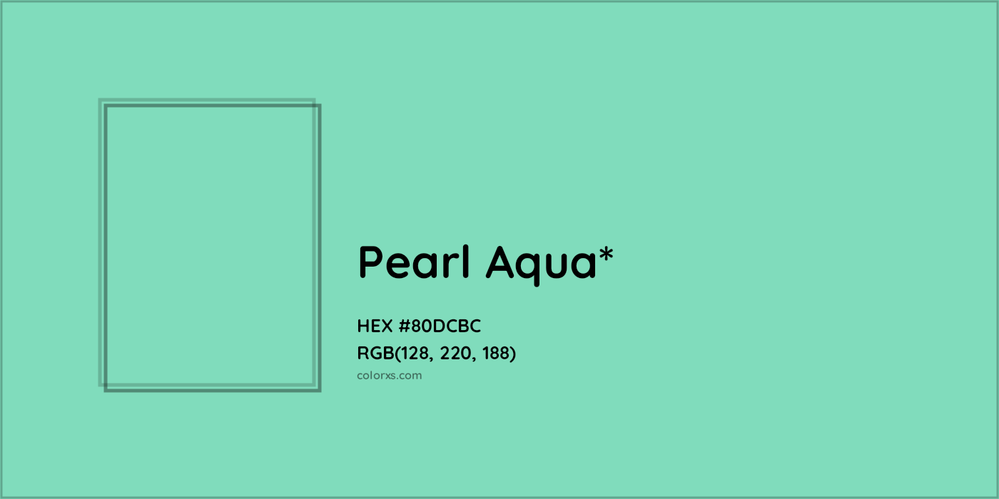 HEX #80DCBC Color Name, Color Code, Palettes, Similar Paints, Images