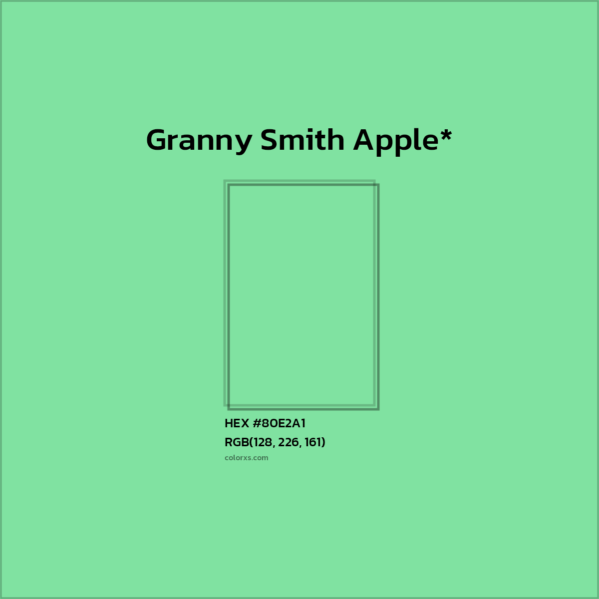 HEX #80E2A1 Color Name, Color Code, Palettes, Similar Paints, Images