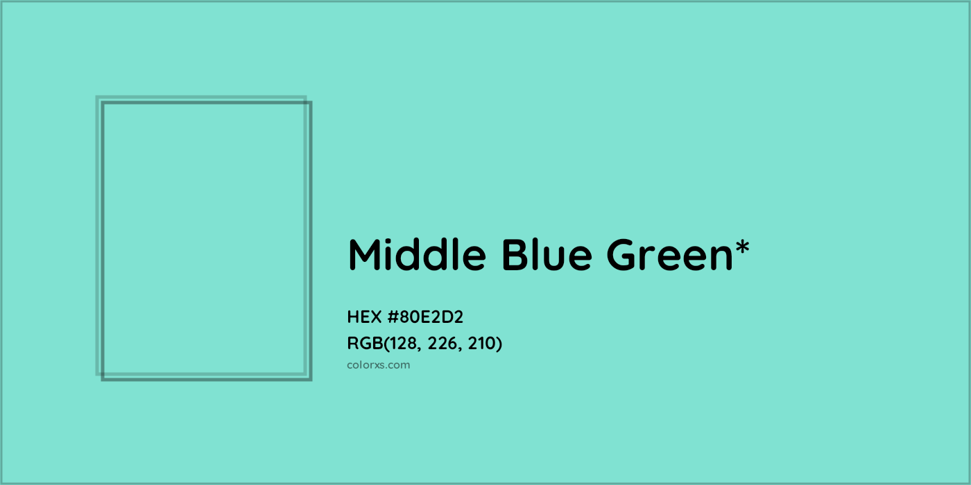 HEX #80E2D2 Color Name, Color Code, Palettes, Similar Paints, Images