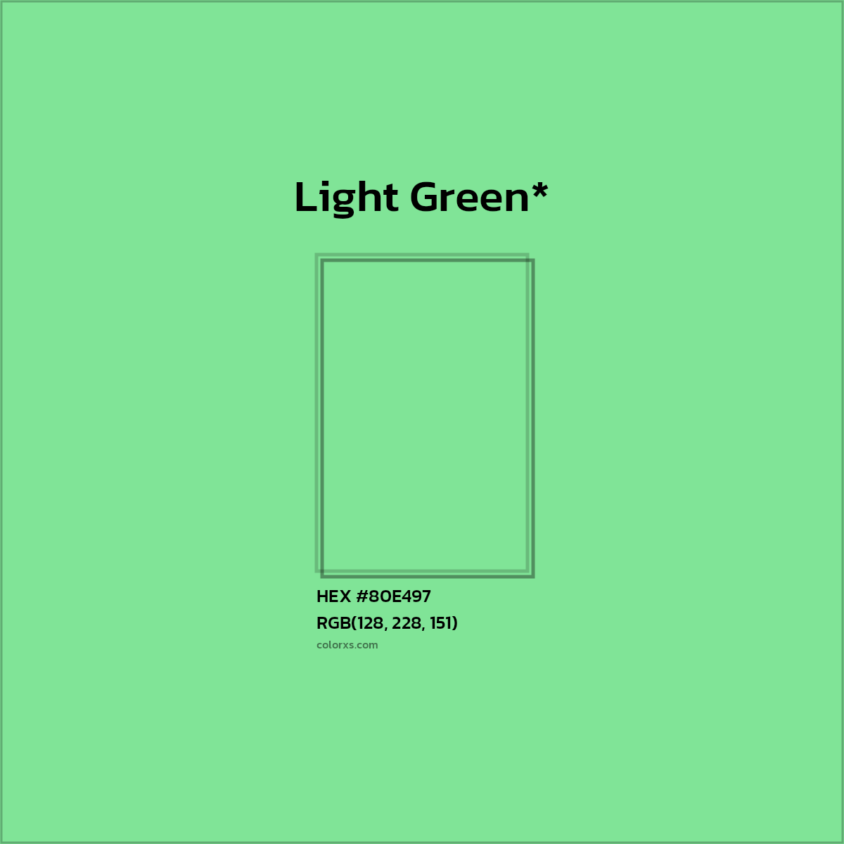 HEX #80E497 Color Name, Color Code, Palettes, Similar Paints, Images