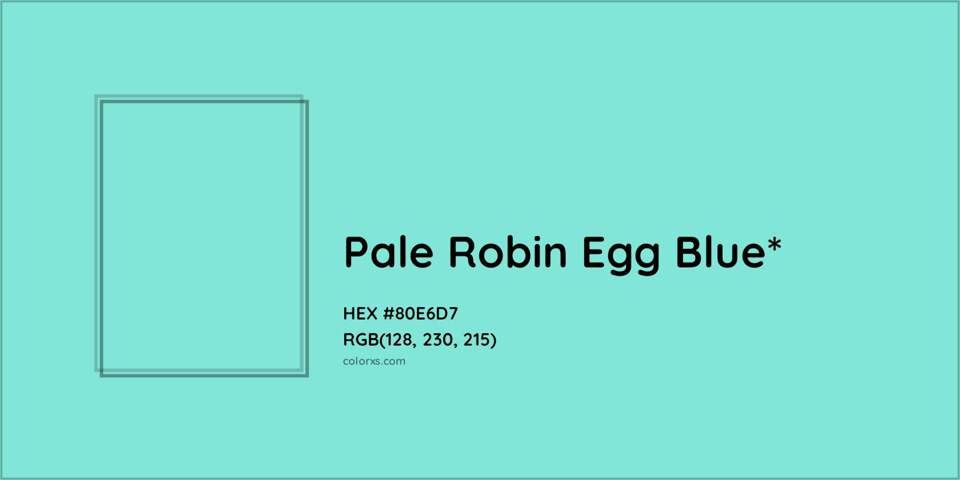 HEX #80E6D7 Color Name, Color Code, Palettes, Similar Paints, Images