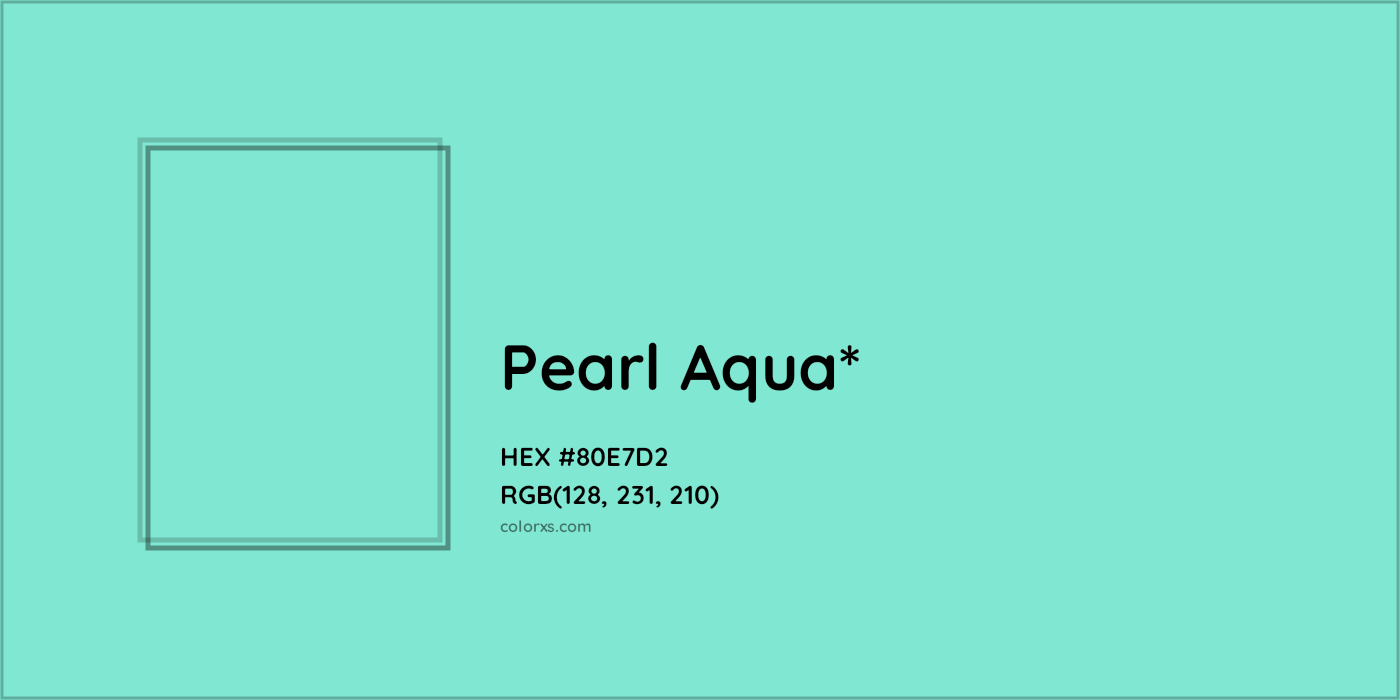 HEX #80E7D2 Color Name, Color Code, Palettes, Similar Paints, Images