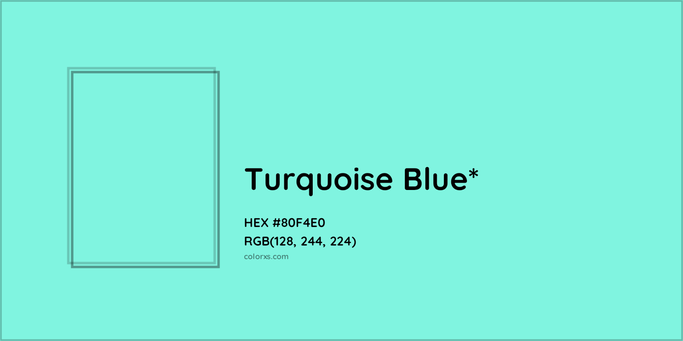 HEX #80F4E0 Color Name, Color Code, Palettes, Similar Paints, Images