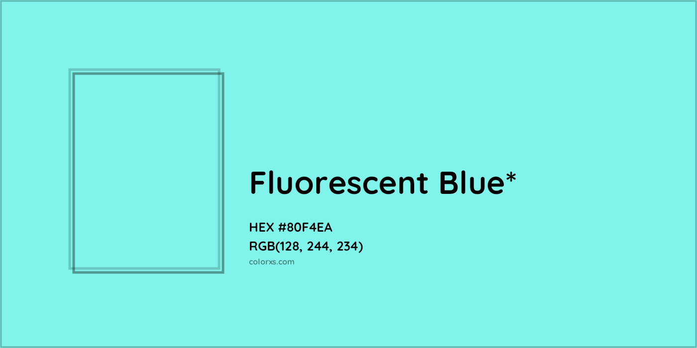 HEX #80F4EA Color Name, Color Code, Palettes, Similar Paints, Images