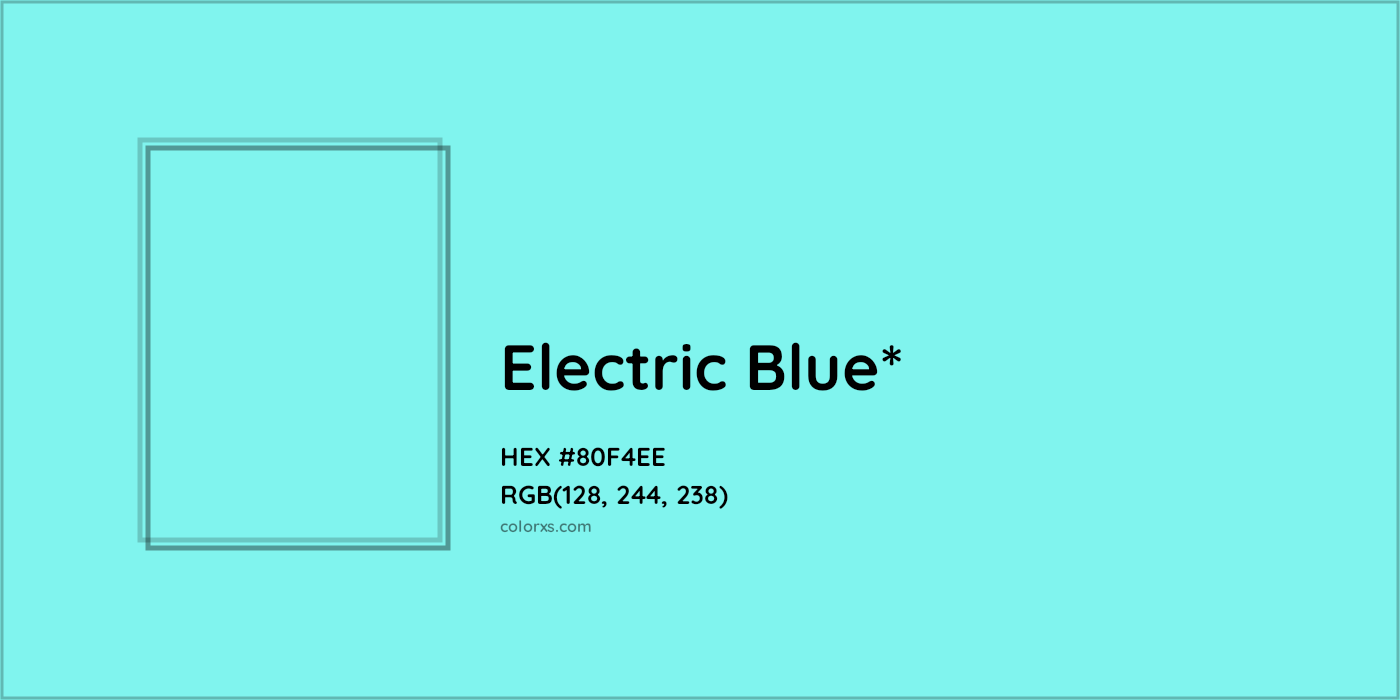 HEX #80F4EE Color Name, Color Code, Palettes, Similar Paints, Images