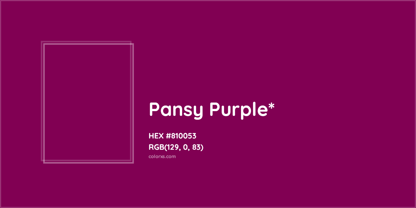 HEX #810053 Color Name, Color Code, Palettes, Similar Paints, Images