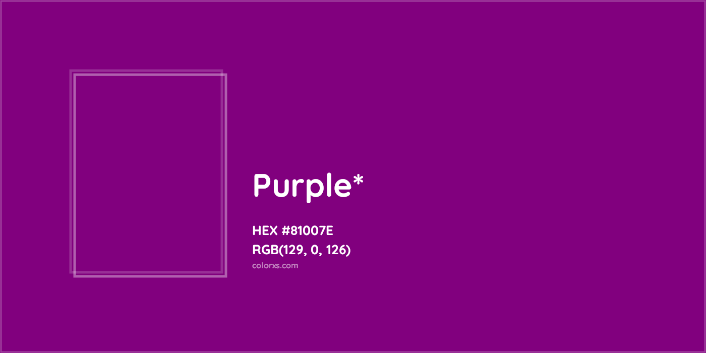 HEX #81007E Color Name, Color Code, Palettes, Similar Paints, Images