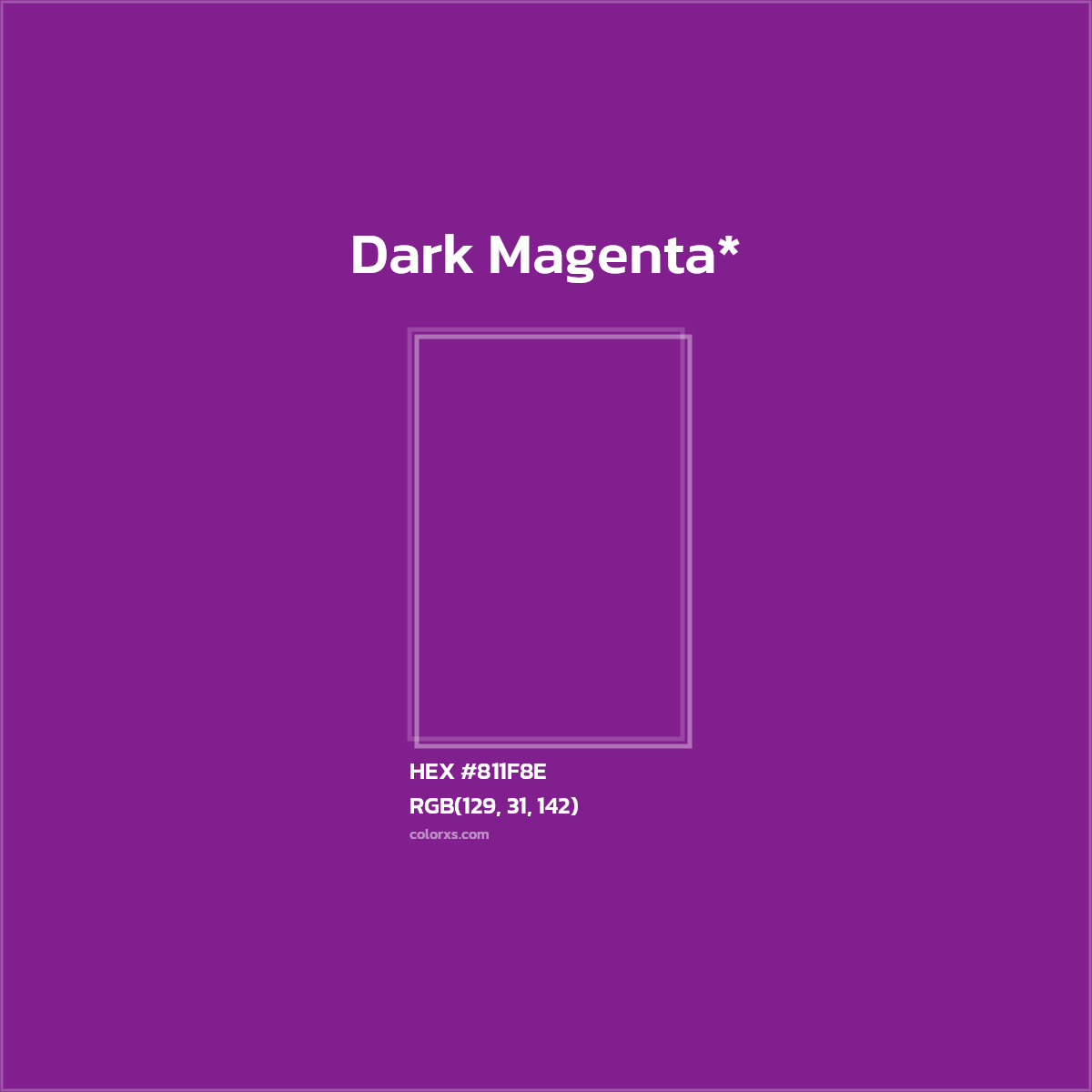 HEX #811F8E Color Name, Color Code, Palettes, Similar Paints, Images