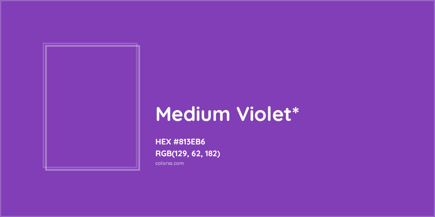 HEX #813EB6 Color Name, Color Code, Palettes, Similar Paints, Images