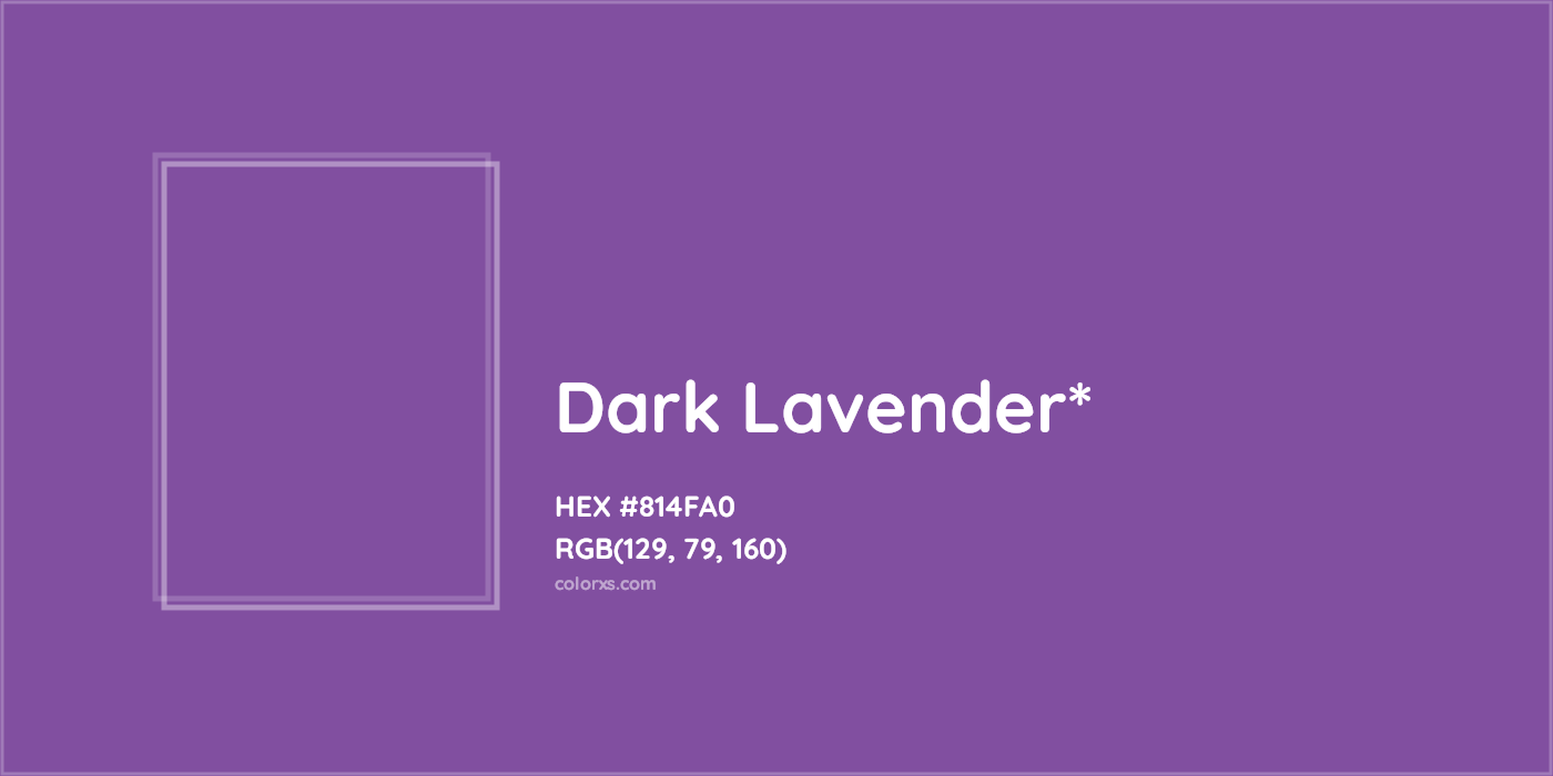 HEX #814FA0 Color Name, Color Code, Palettes, Similar Paints, Images
