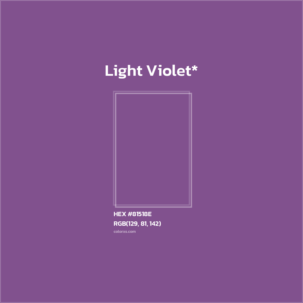 HEX #81518E Color Name, Color Code, Palettes, Similar Paints, Images