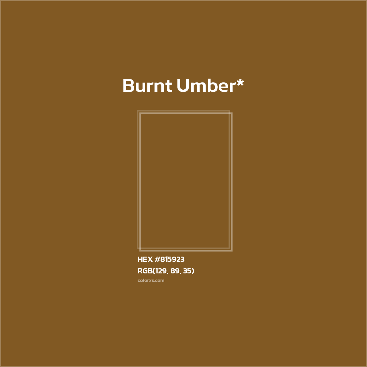 HEX #815923 Color Name, Color Code, Palettes, Similar Paints, Images