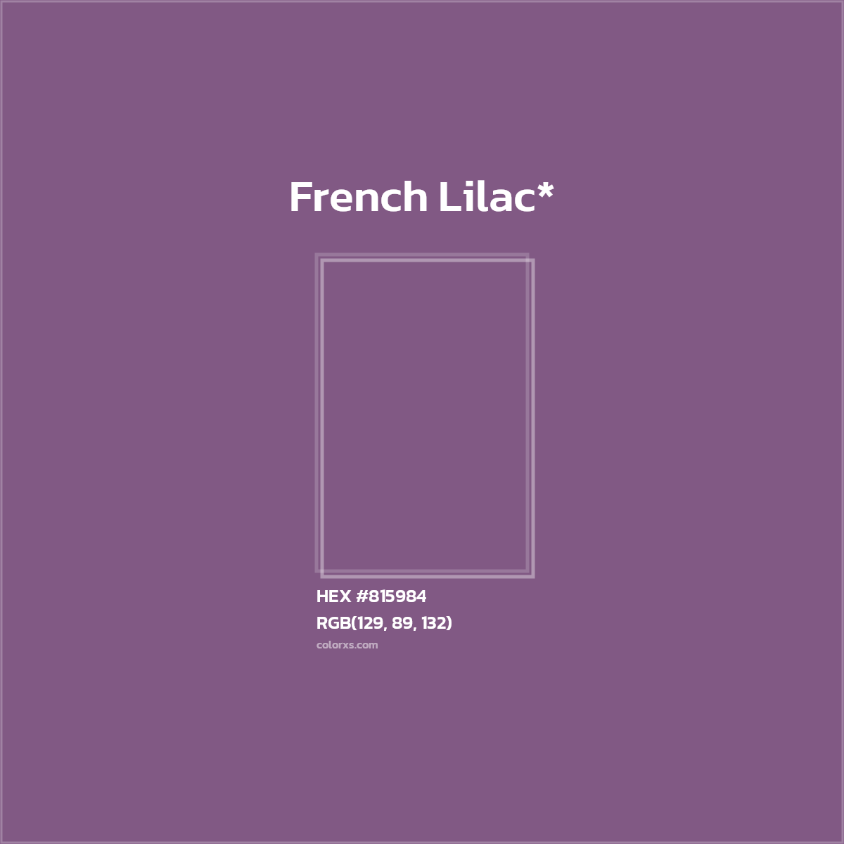 HEX #815984 Color Name, Color Code, Palettes, Similar Paints, Images