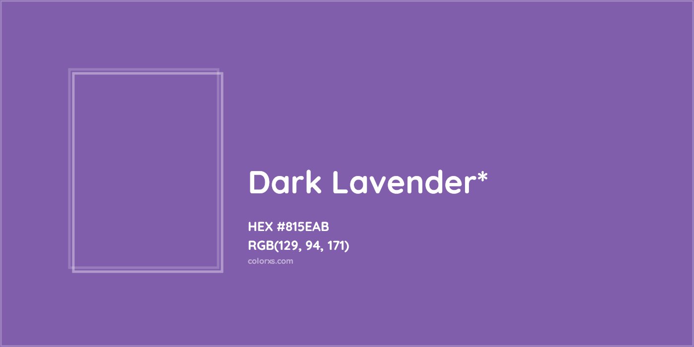 HEX #815EAB Color Name, Color Code, Palettes, Similar Paints, Images