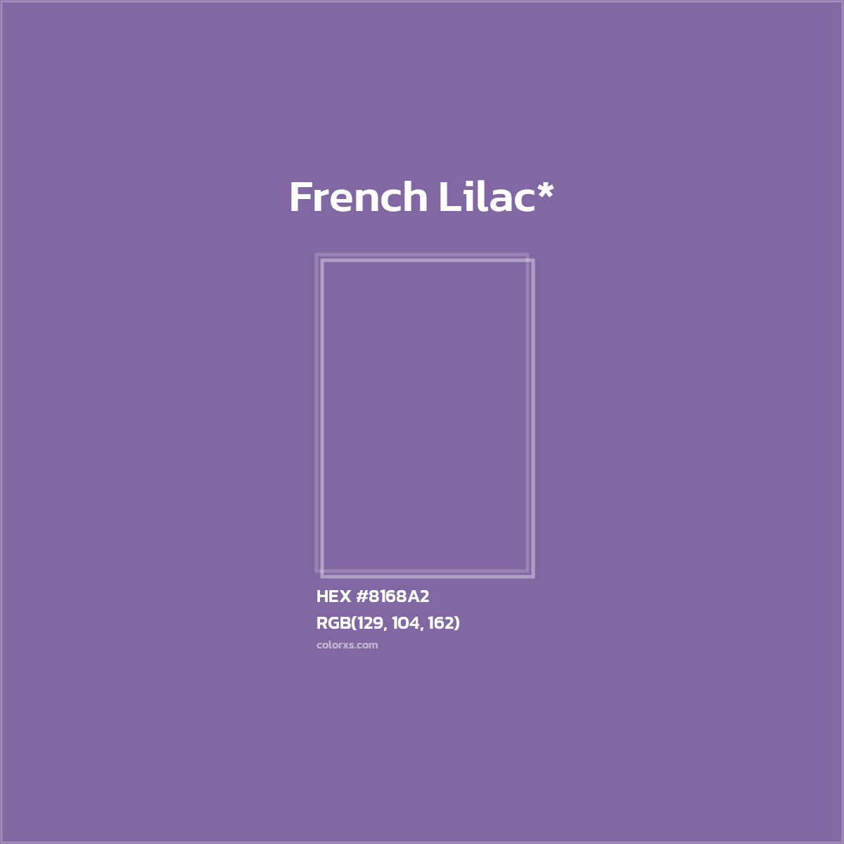 HEX #8168A2 Color Name, Color Code, Palettes, Similar Paints, Images