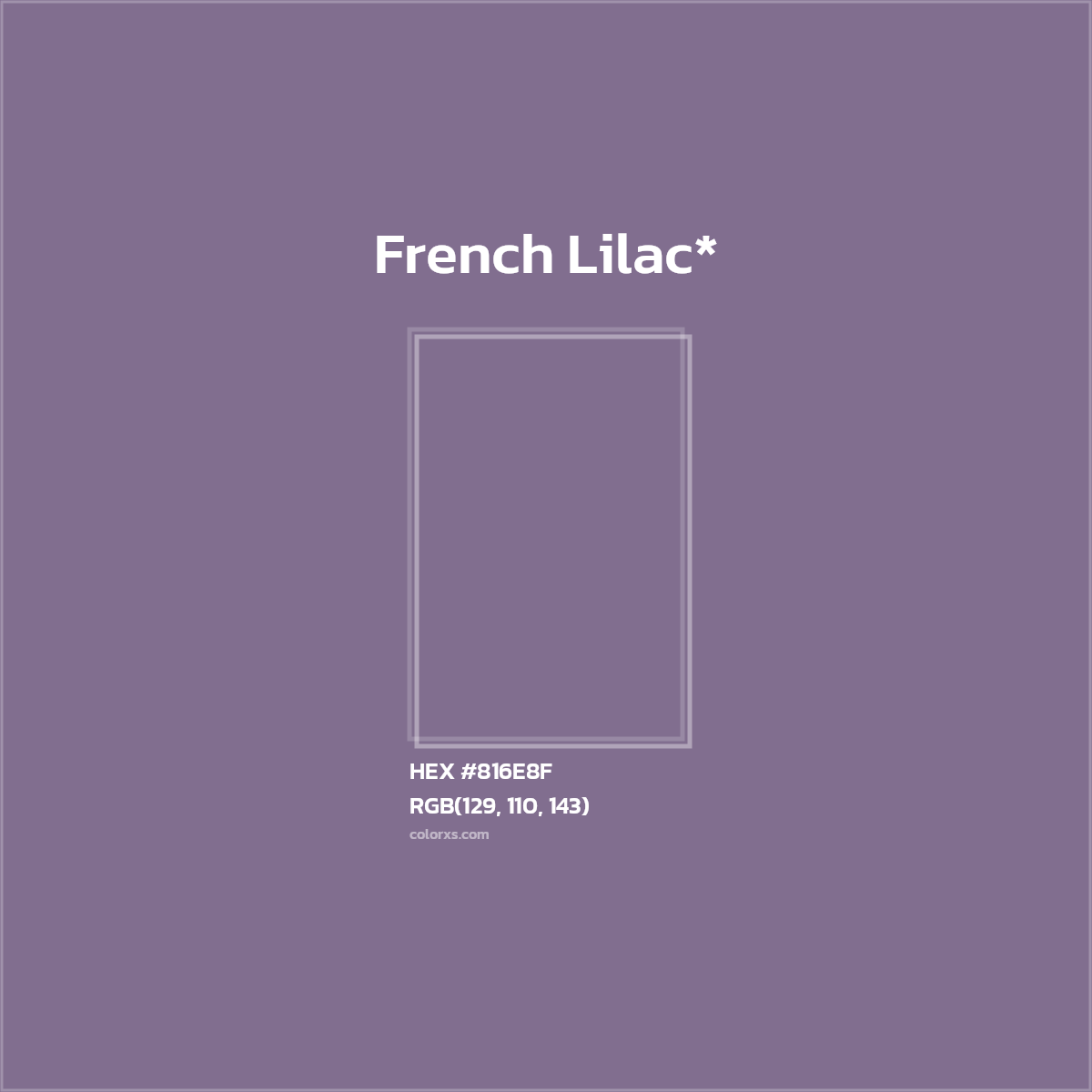 HEX #816E8F Color Name, Color Code, Palettes, Similar Paints, Images