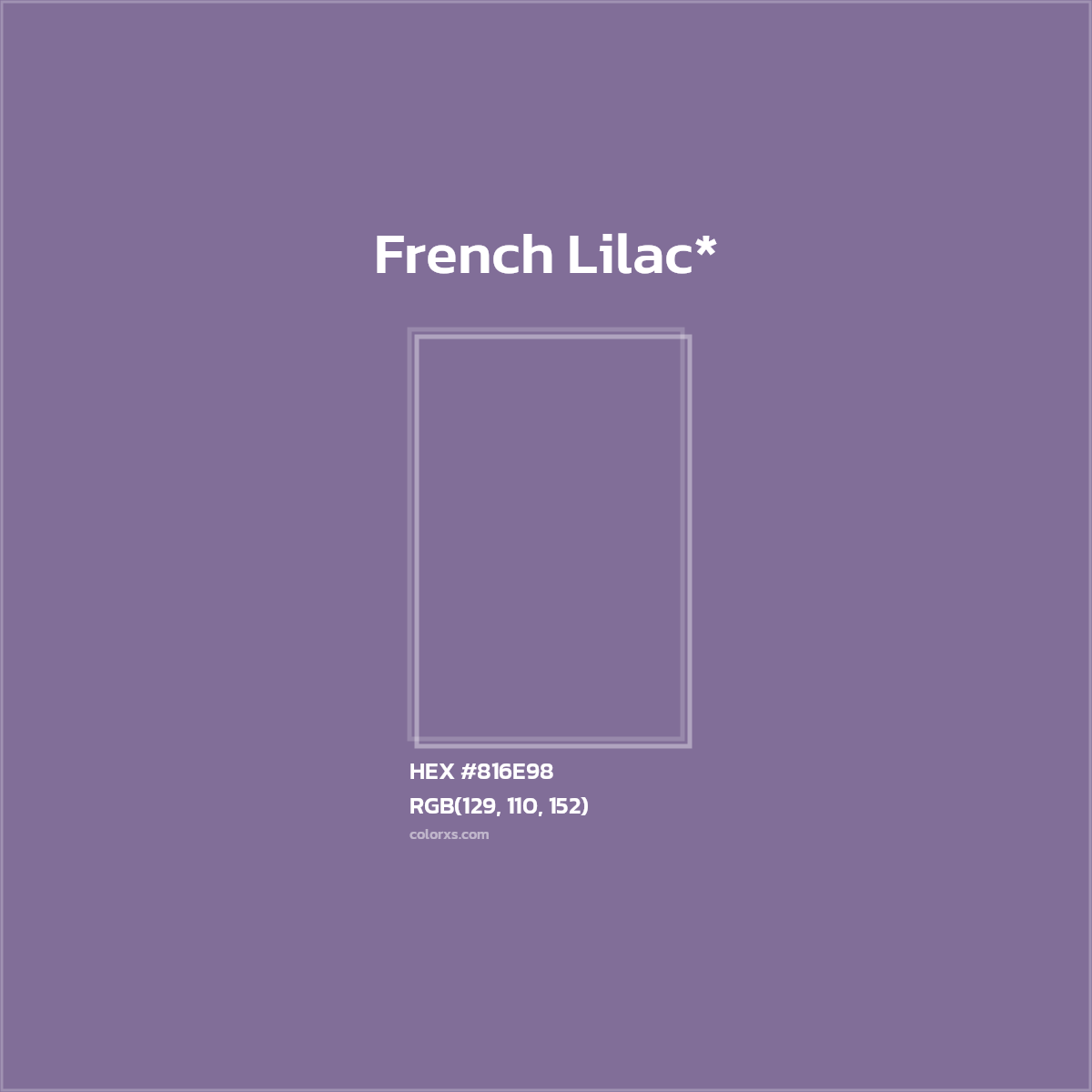 HEX #816E98 Color Name, Color Code, Palettes, Similar Paints, Images