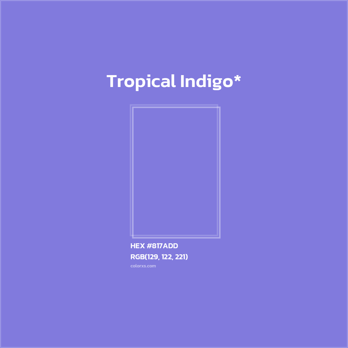 HEX #817ADD Color Name, Color Code, Palettes, Similar Paints, Images