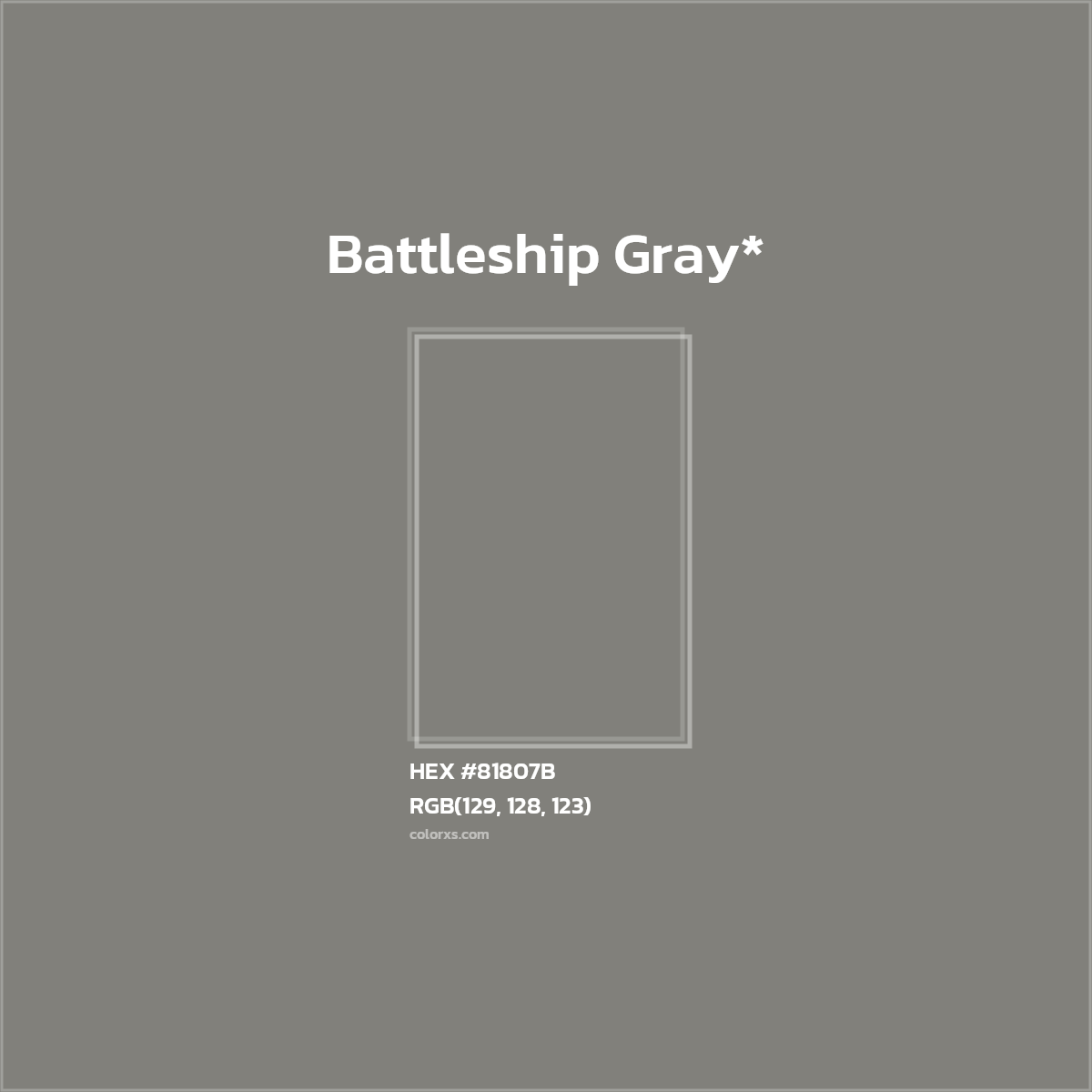 HEX #81807B Color Name, Color Code, Palettes, Similar Paints, Images