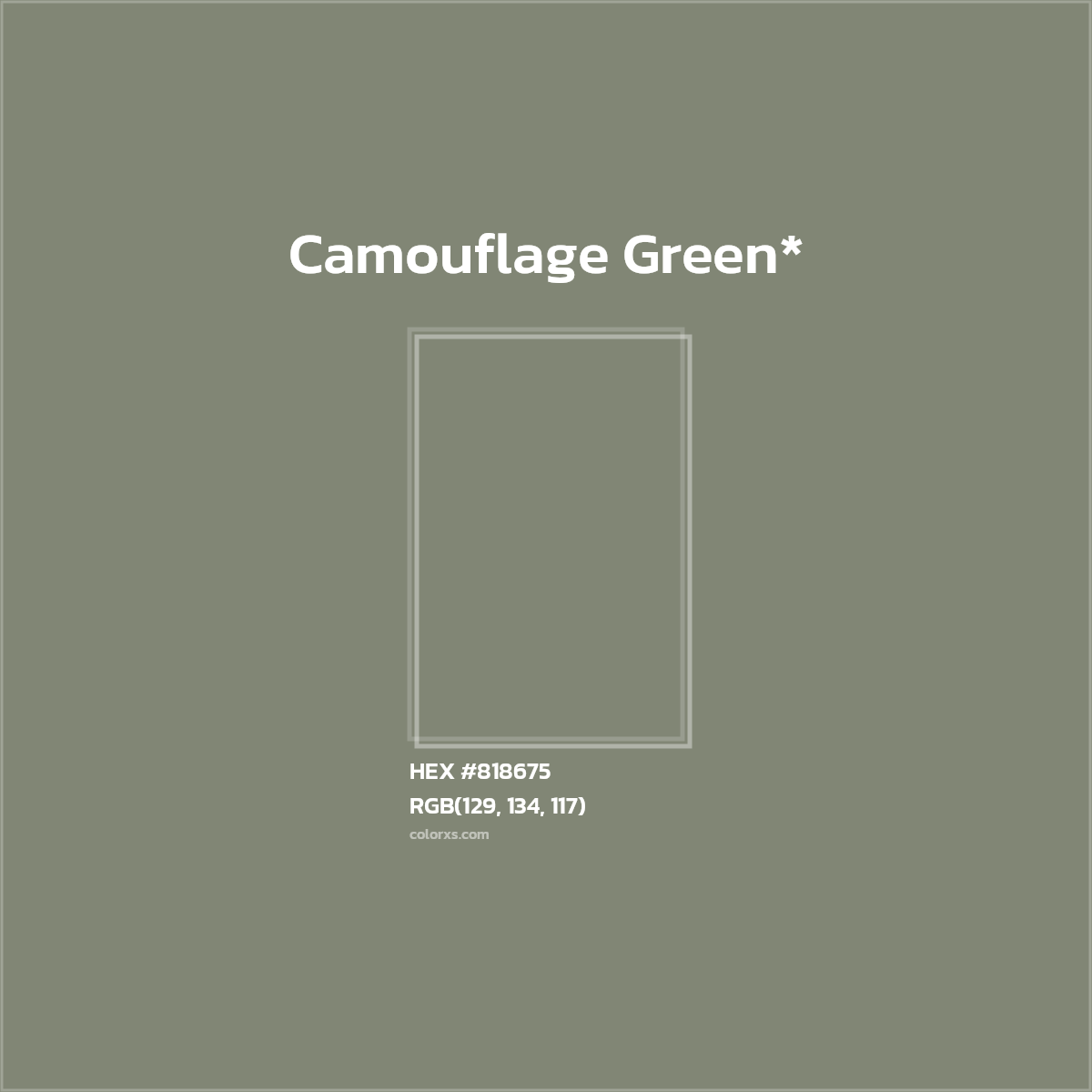 HEX #818675 Color Name, Color Code, Palettes, Similar Paints, Images