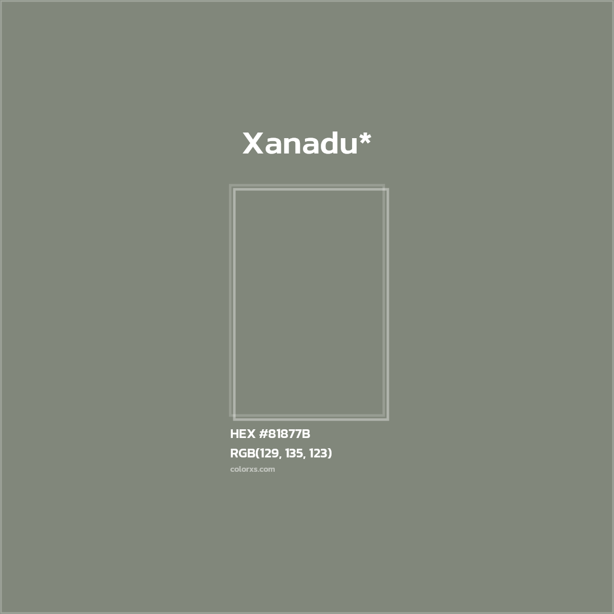 HEX #81877B Color Name, Color Code, Palettes, Similar Paints, Images