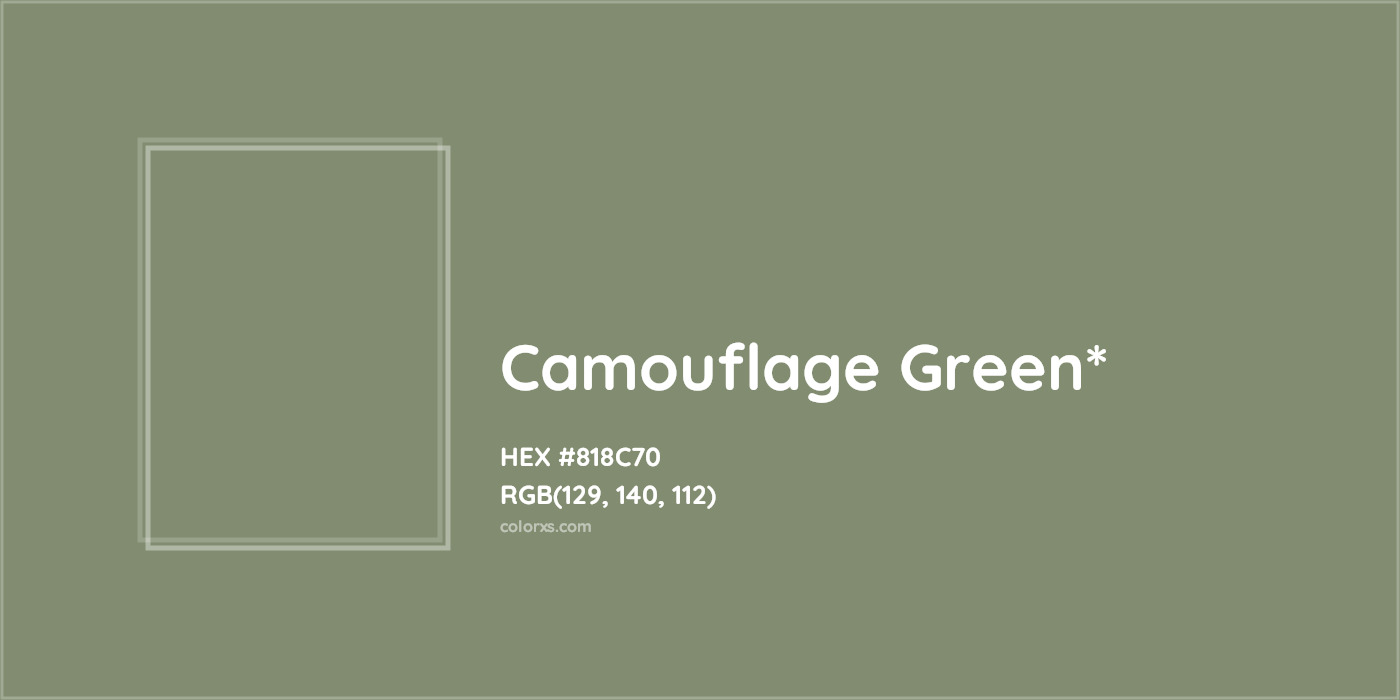 HEX #818C70 Color Name, Color Code, Palettes, Similar Paints, Images