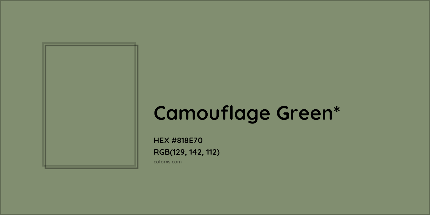 HEX #818E70 Color Name, Color Code, Palettes, Similar Paints, Images