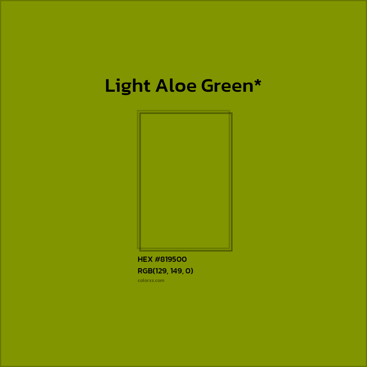 HEX #819500 Color Name, Color Code, Palettes, Similar Paints, Images