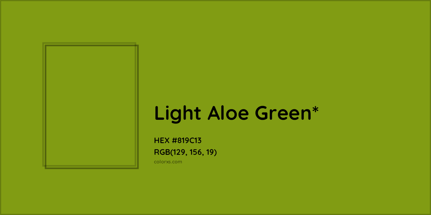 HEX #819C13 Color Name, Color Code, Palettes, Similar Paints, Images