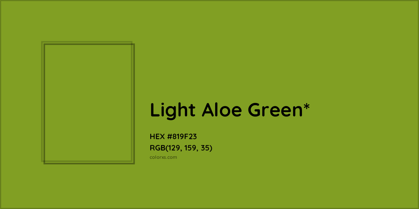 HEX #819F23 Color Name, Color Code, Palettes, Similar Paints, Images