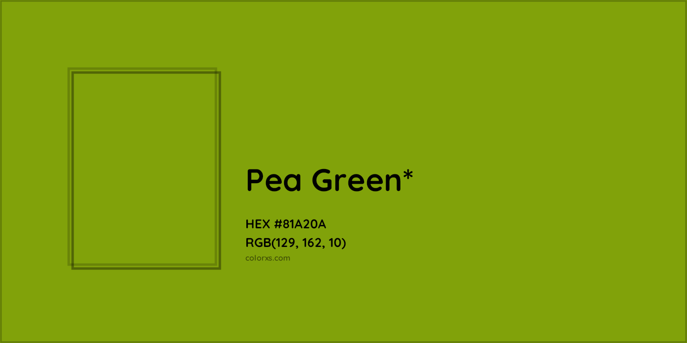 HEX #81A20A Color Name, Color Code, Palettes, Similar Paints, Images