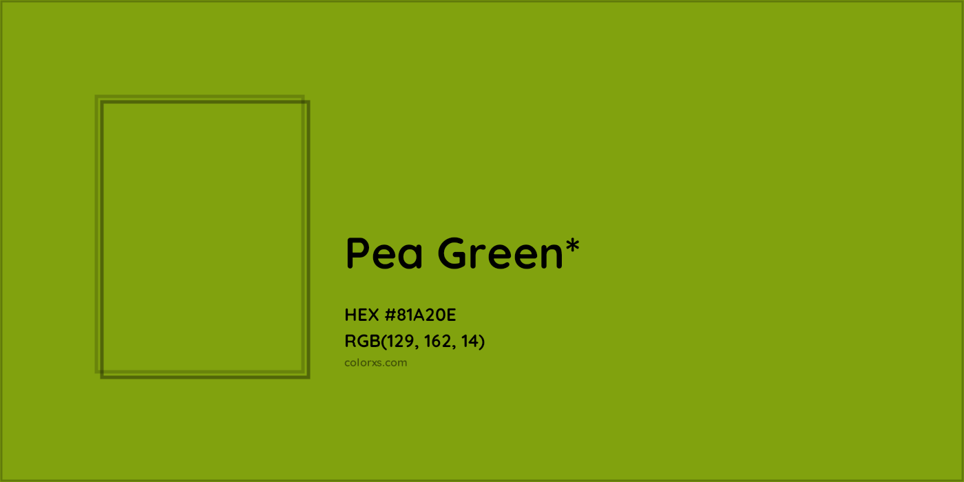 HEX #81A20E Color Name, Color Code, Palettes, Similar Paints, Images