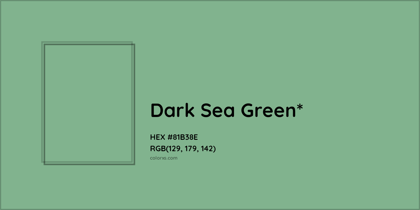 HEX #81B38E Color Name, Color Code, Palettes, Similar Paints, Images