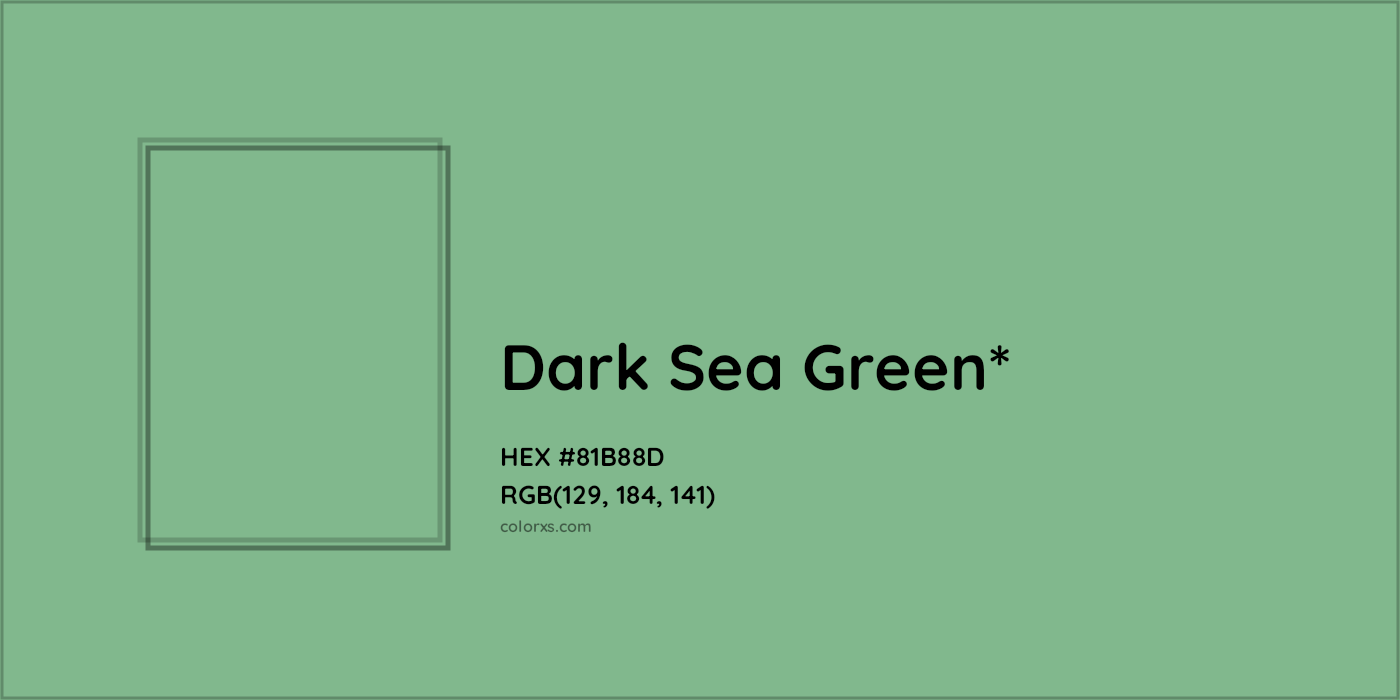 HEX #81B88D Color Name, Color Code, Palettes, Similar Paints, Images