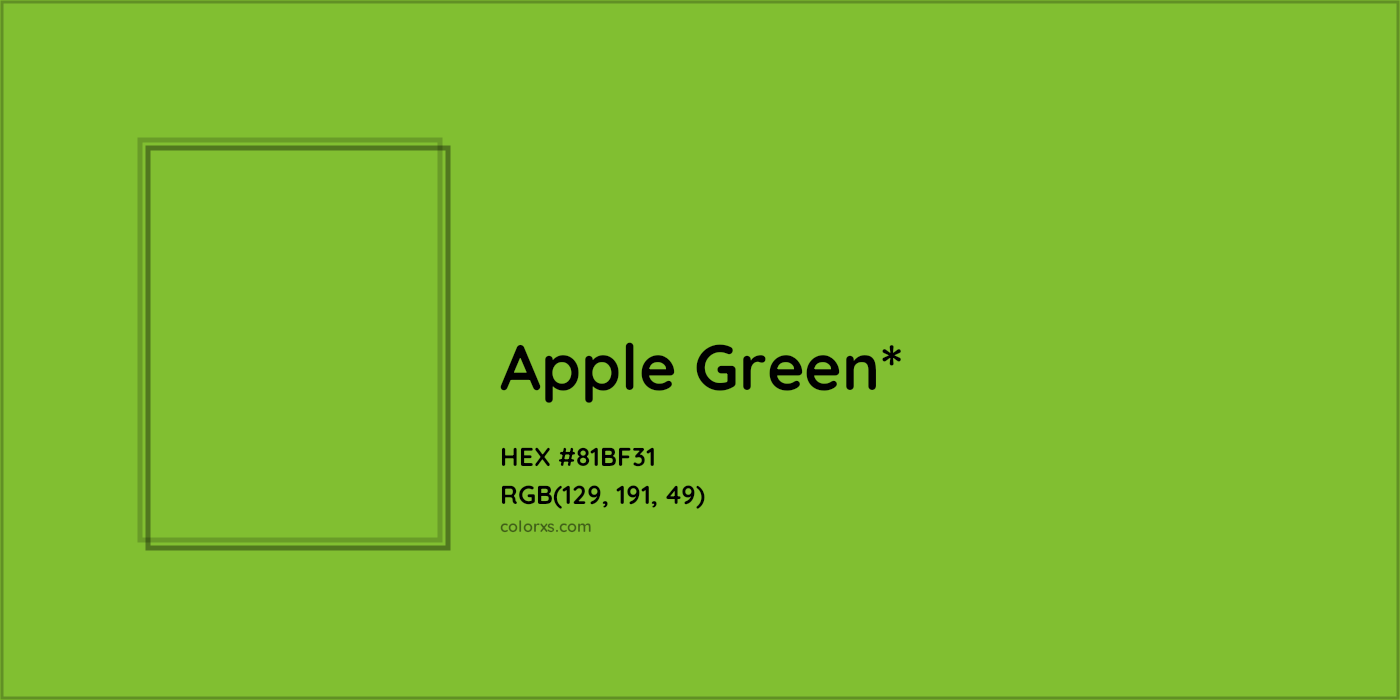 HEX #81BF31 Color Name, Color Code, Palettes, Similar Paints, Images