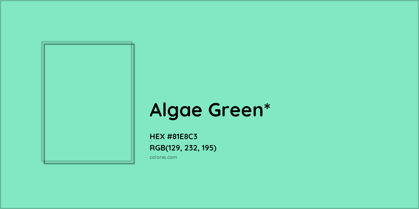 HEX #81E8C3 Color Name, Color Code, Palettes, Similar Paints, Images