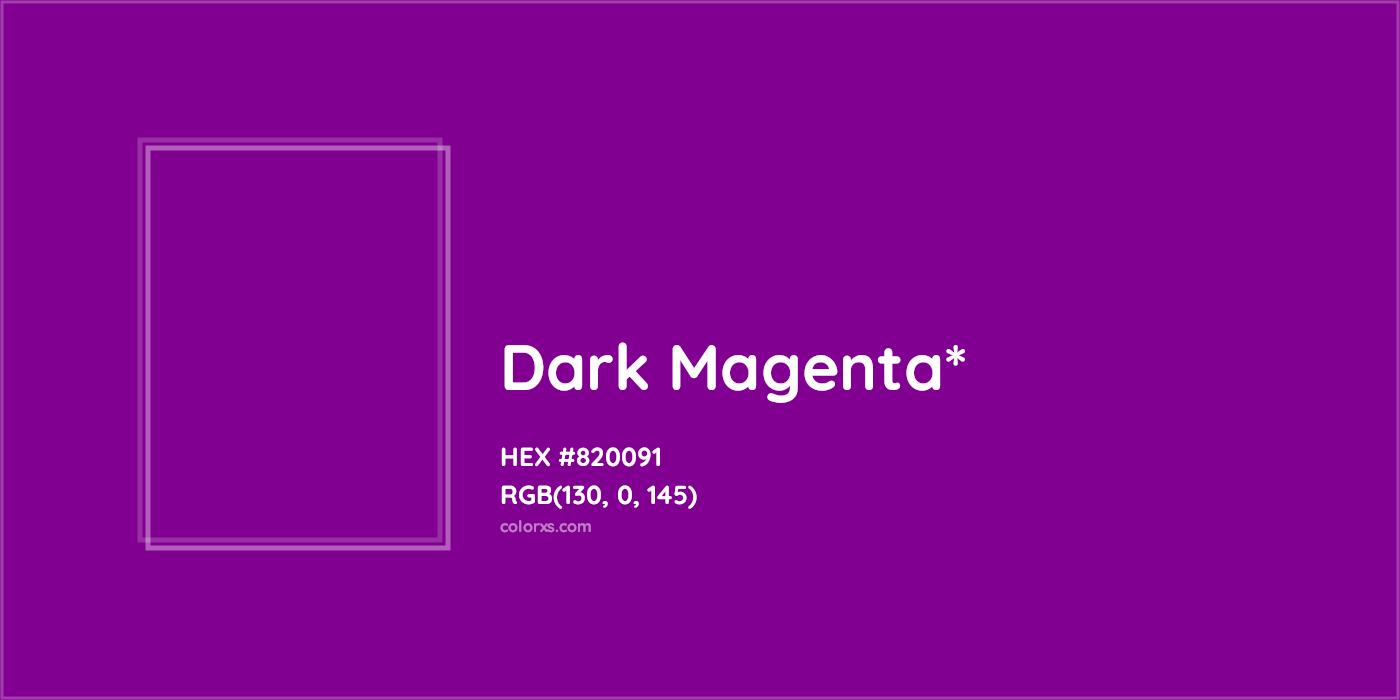 HEX #820091 Color Name, Color Code, Palettes, Similar Paints, Images