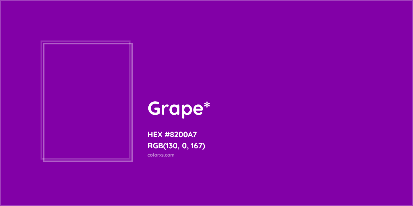 HEX #8200A7 Color Name, Color Code, Palettes, Similar Paints, Images